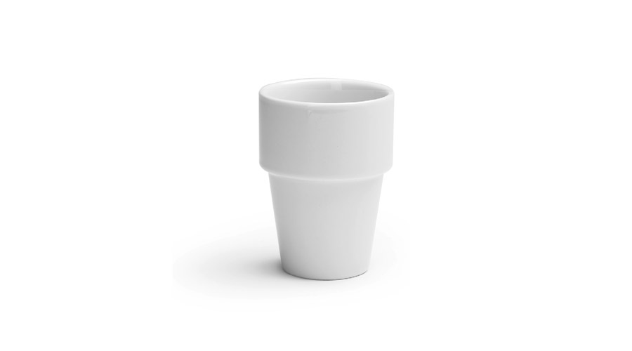 无把可叠锥形杯